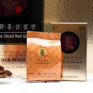 Kim Jung Hwan Honey Red Ginseng Slices (2 boxes)