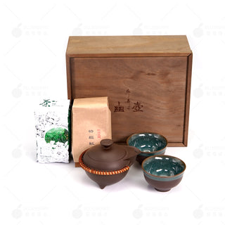 Youhu I & Jade Ruyi Cup (two cups in one pot, one bag each of special black tea + Alishan high mountain oolong tea for a limited time)