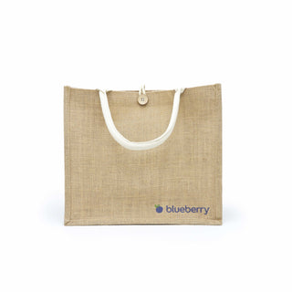 Blueberry Shop Jute Bag（A4）